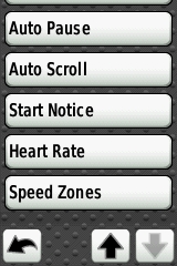 GARMIN Edge 800 Bike Settings (2 of 2)