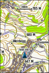 GARMIN Edge 800 Karte
