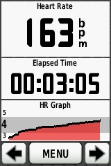 GARMIN Edge 800 Heart Rate