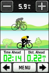 GARMIN Edge 800 Virtual Partner