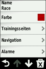 GARMIN Edge 810 Aktivitaets-Profil (1 von 2)