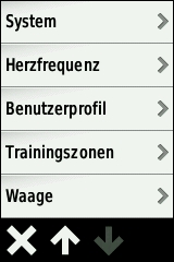 GARMIN Edge 810 Einstellungen (2 von 2)
