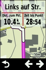 GARMIN Edge 810 Navigationsanweisung