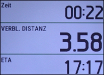 GARMIN epix - 3 Datenfelder (vertikal)