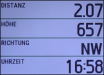 GARMIN epix - 4 Datenfelder (vertikal)