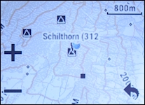 GARMIN epix - Topographical map of Switzerland (800 m)