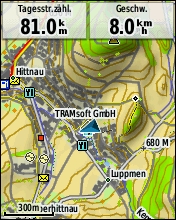 GARMIN etrex 30 - Topografische Karte der Schweiz mit Vektor-Darstellung