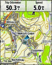 GARMIN etrex 30 - Topographic Map of Switzerland Vector View
