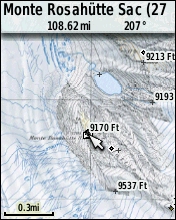 GARMIN etrex 10/20/30 - Topografische Karte der Schweiz mit Raster-Darstellung