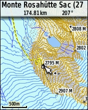 GARMIN etrex 30 - Topografische Karte der Schweiz mit Vektor-Darstellung