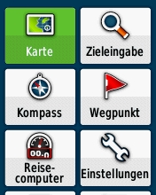GARMIN etrex 30 - Menu (1 von 5)