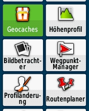 GARMIN etrex 30 - Menu (2 von 5)
