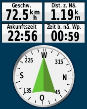 GARMIN etrex 30 - Navigation (Kompass)