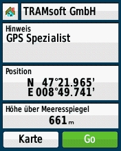 GARMIN etrex 30 - Wegpunkt
