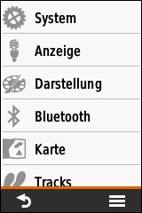 GARMIN eTrex Touch 25/35 - Einstellungen (1 von 4)