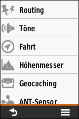 GARMIN eTrex Touch 25/35 - Einstellungen (2 von 4)