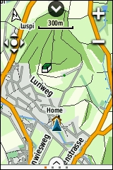 GARMIN eTrex Touch 25/35 - Topografische Europakarte Detail