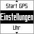 GARMIN fenix Menu