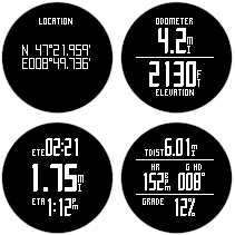 GARMIN fenix 2 Data Fields