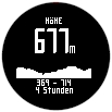 GARMIN fenix 2 Hoehenmeter / Hoehenprofil