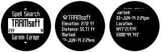 GARMIN fenix 2 Waypoint