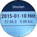 GARMIN fenix 3 - Strecken