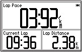 GARMIN Forerunner 205 lap