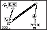 GARMIN Forerunner 205 map