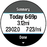 GARMIN Forerunner 220 - History