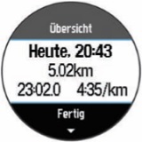 GARMIN Forerunner 225 - Uebersicht