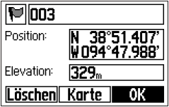 GARMIN Forerunner 310XT Waypoint