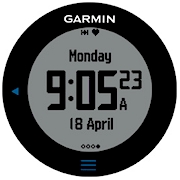 GARMIN Forerunner 610 time and date