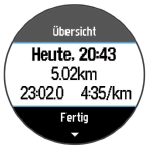 GARMIN Forerunner 620 - Protokoll