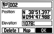 GARMIN Forerunner 910XT Waypoint