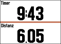 GARMIN Forerunner 920XT - 2 Datenfelder