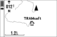 GARMIN Foretrex 601 Karte