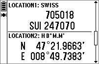 GARMIN Foretrex 601 Coordinates