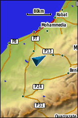GARMIN GPSmap 64 / 64s / 64st - Base Map Example Africa
