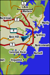 GARMIN GPSmap 64 / 64s / 64st - Base Map Example Australia