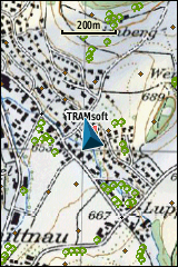 GARMIN GPSmap 64 / 64s / 64st - Topographic map of Switzerland, Pattern Map Hittnau