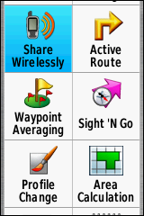 GARMIN GPSmap 64 / 64s / 64st - Main Menu (2 of 4)