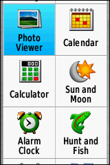 GARMIN GPSmap 64 / 64s / 64st - Main Menu (3 of 4)