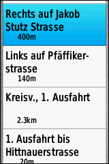 GARMIN GPSmap 64 / 64s / 64st - Navigationsanweisungen