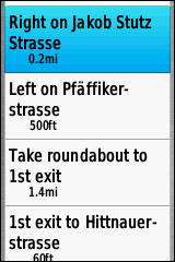 GARMIN GPSmap 64 / 64s / 64st - Directions
