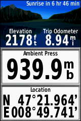 GARMIN GPSmap 64 / 64s / 64st - Trip Computer with large font