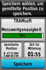 GARMIN GPSmap 64 / 64s / 64st - Wegpunkt-Mittelung