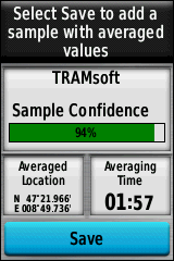 GARMIN GPSmap 64 / 64s / 64st - Waypoint Averaging