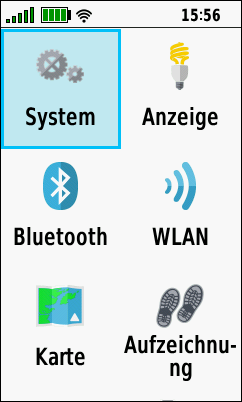 GARMIN GPSMAP 66s/st/sr/i - Einrichten (grosse Symbole)