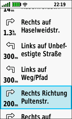 GARMIN GPSMAP 66s/st/sr/i - Navigationsanweisungen