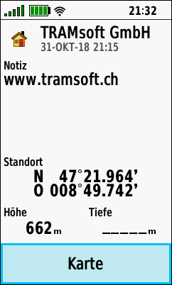 GARMIN GPSMAP 66s/st/sr/i - Wegpunkt